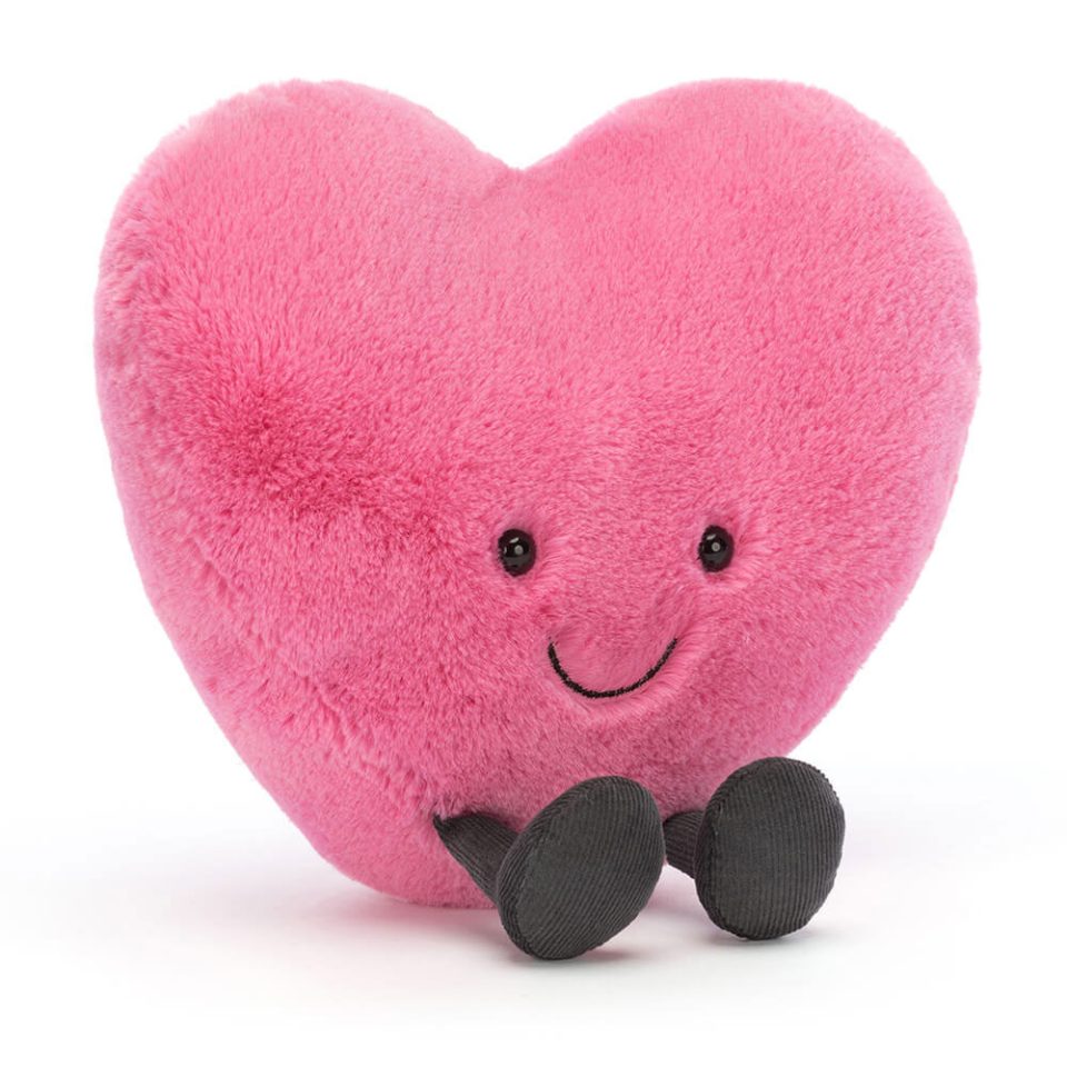 Amuseables Hot Pink Heart