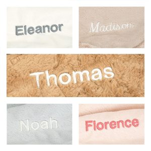 Personalised Bashful Beige Bunny Blankie